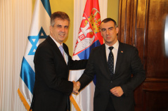 12. jul 2023. Predsednik Narodne skupštine dr Vladimir Orlić sa ministrom inostranih poslova Države Izrael Elijem Koenom